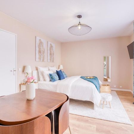 Studio Hotel - Lit King Size - Parking - Wifi - Proche Cdg Livry-Gargan Exterior photo