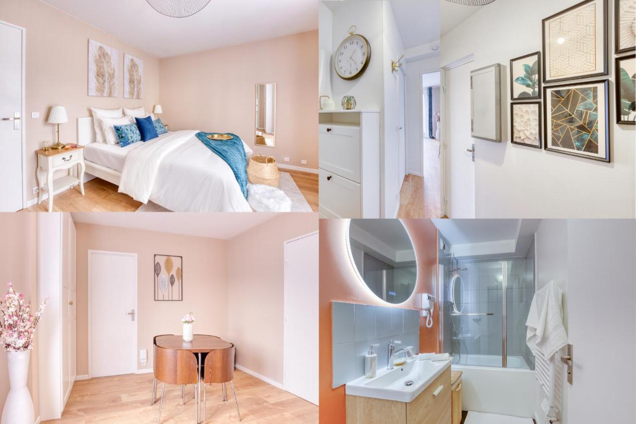 Studio Hotel - Lit King Size - Parking - Wifi - Proche Cdg Livry-Gargan Exterior photo